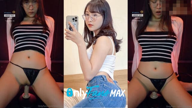 คลิปหลุด Onlyfans deerlong น้องกวางเดียร์ลอง ช่วยตัวเองเหงาๆแฟนหนุ่มไม่อยู่เงี่ยนหีอยากโดนเย็ด จัดดิลโด้แท่งใหญ่ยัดหีขย่มร่อนเอวเสียวๆหน้าอย่างฟินครางเสียวเห็นแล้วเงี่ยนน่าเย็ดจัด