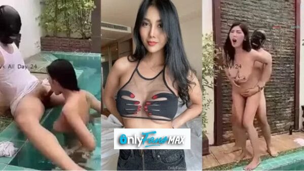 คลิปหลุด Onlyfans pimpattama เจ๊พิม ปัทมา แซ่โค้ว เย็ดคู่เทพริมสระคาชุดว่ายน้ำ จับโม๊คควยขอบสระแล้วขึ้นขย่มเย็ดสดโดนยืนซอยหีกระแทกครางเสียวน้ำแตก